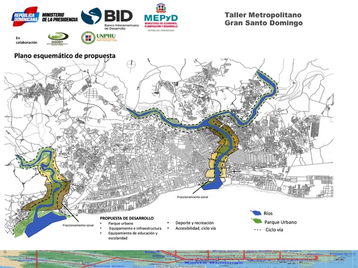 Pedro B. Ortiz Santo Domingo metropolitano urbano plan estrategico estructural metro-matrix